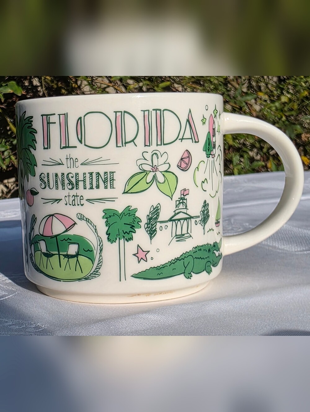 Starbucks Been There Series Florida Mug 14 oz State Collector